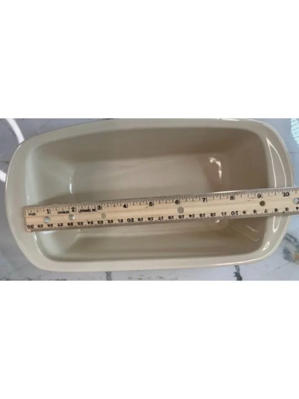 Good Cook stoneware loaf pan , ceramic, breads, meatloaf, casseroles